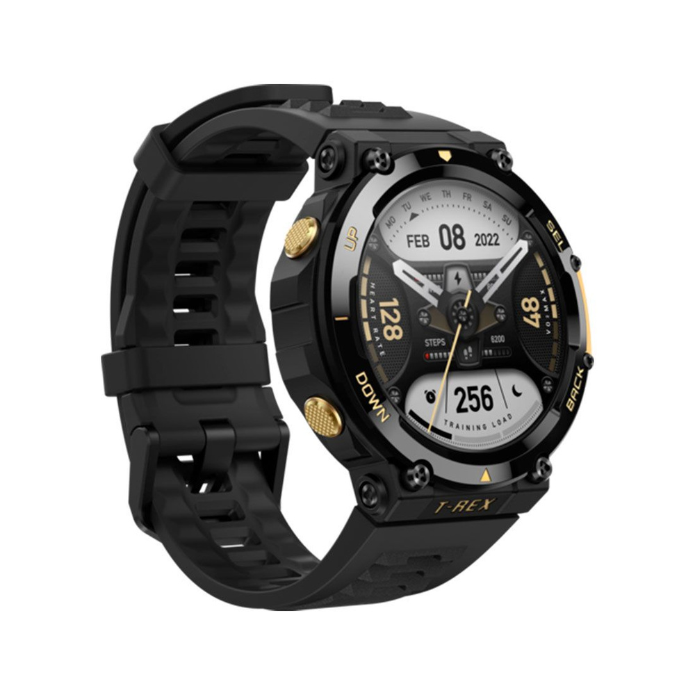 Купить смарт-часы Amazfit Смарт часы T-Rex 2 A2170 Astro Black and Gold ...