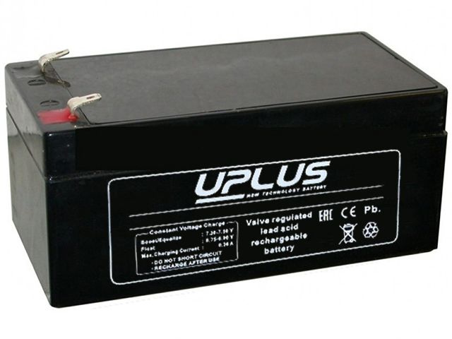 Аккумулятор UPLUS AGM Leoch US12-3,5 12V 3,5Ah для ИБП #1