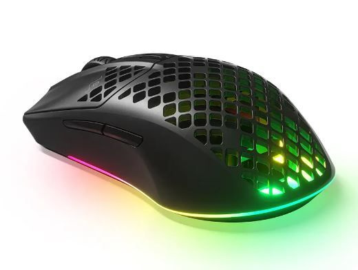 SteelSeries Игровая мышь Мышь игровая беспроводная Aerox 3 (2022) Onyx 62612 черный, черный  #1