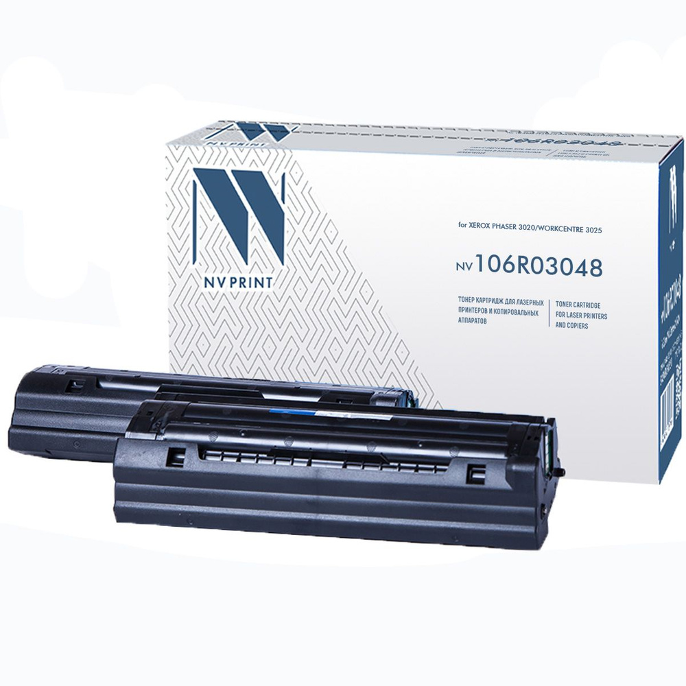 Картридж NVP совместимый NV-106R03048 для Xerox Phaser 3020/WorkCentre 3025 (3000k) (2шт)  #1
