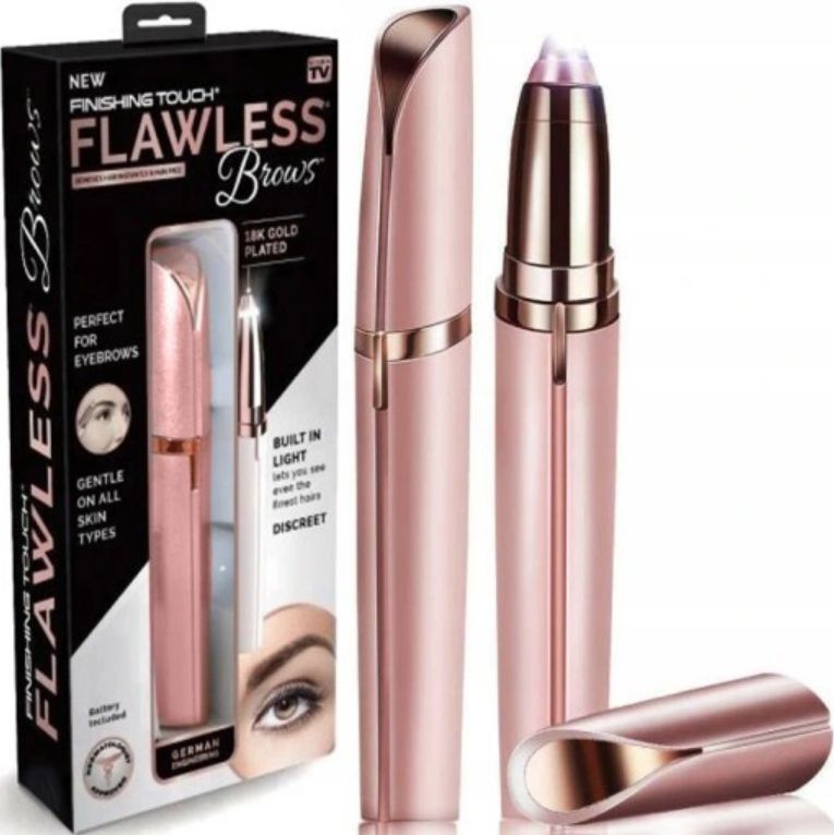 Эпилятор для создания идеальных бровей Flawless Brows, безболезненное и точное удаление волосков, без #1