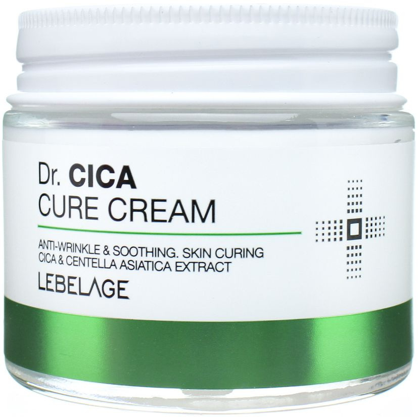 Lebelage Смягчающий крем для лица с центеллой азиатской Dr. Cica Cure Cream, 70 мл  #1