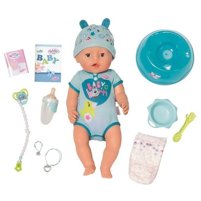 Zapf Creation Кукла-мальчик Интерактивная Baby born Бэби Борн, 43 см 824-375  #1