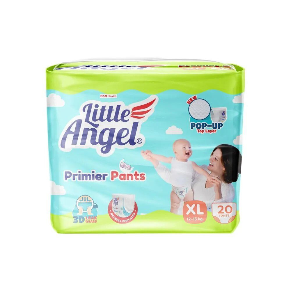 Детские подгузники трусики Little Angel Premier 5 XL от 12 до 15 кг. 20 шт.  #1