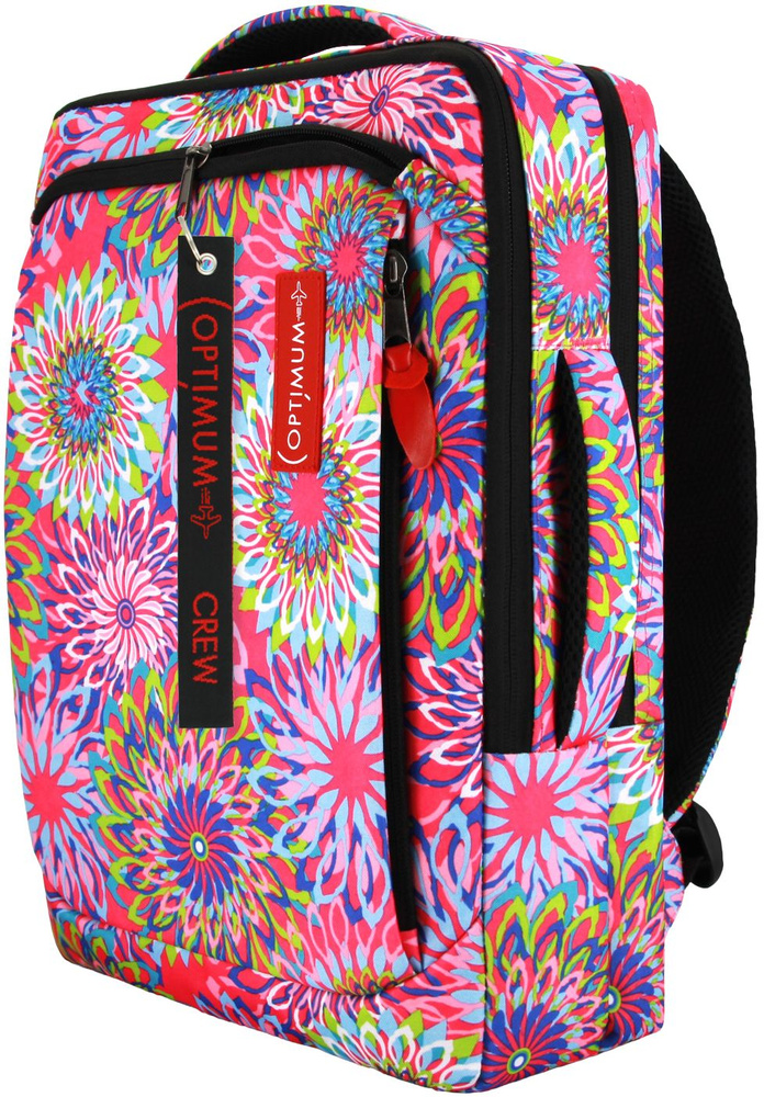 Рюкзак для ноутбука 15 15.6 16 17 17.3 18 дюймов мужской женский сумка чехол Ultra BL, калейдоскоп  #1