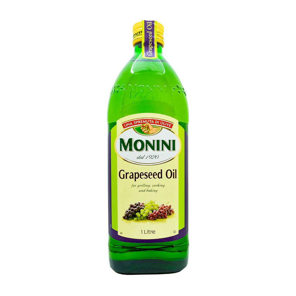 Масло из виноградных косточек Monini Grapeseed Oil, рафинированное, 1 л  #1