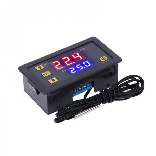 Терморегулятор/термостат до 1500Вт Для инфракрасного отопления, Для конвекторов, черный, желтый  #1