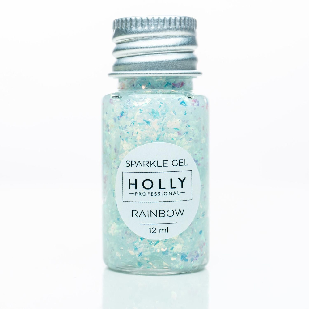 Глиттер для глаз, лица, волос и тела Sparkle Gel, Holly Professional (Rainbow)  #1