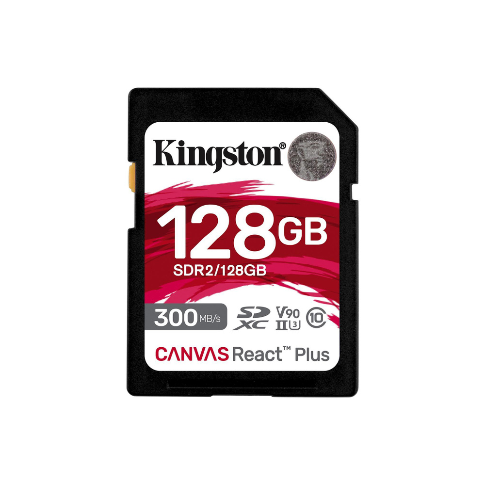 Карта памяти kingston canvas go plus microsdxc 128gb с адаптером