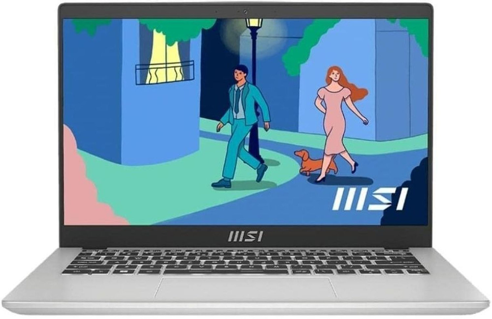 MSI Modern 14 C12M-239RU Ноутбук 14", Intel Core i5-1235U, RAM 8 ГБ, SSD 512 ГБ, Intel Iris Xe Graphics, #1