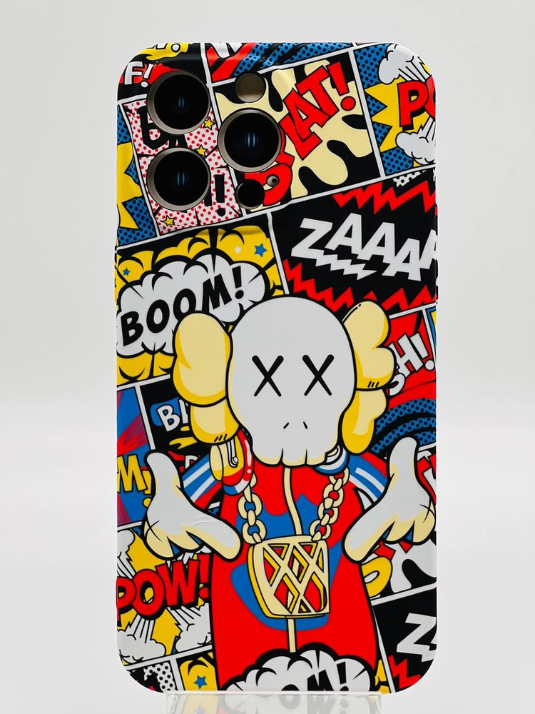 Чехол для iPhone 12 Pro Max Luxo-Kaws #1