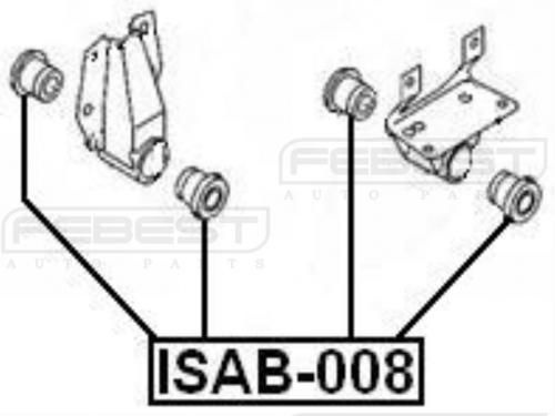 SAFEBEST Амортизатор подвески, арт. ISAB008 #1