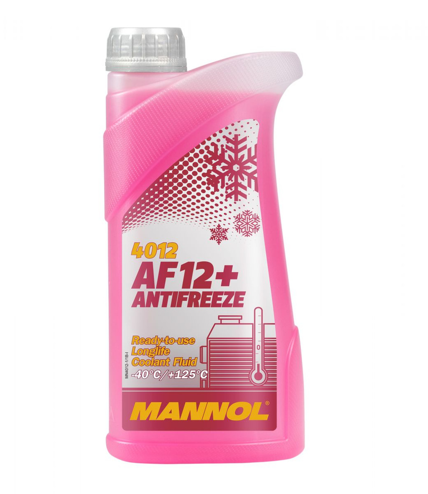 Mannol Antifreeze AF12+ (-40*C) Longlife (красный)   20x1lt #1