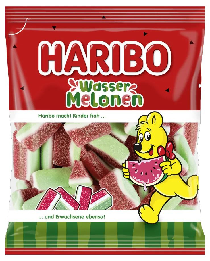 Мармелад жевательный HARIBO Харибо Wasser melonen Арбуз 175 г #1