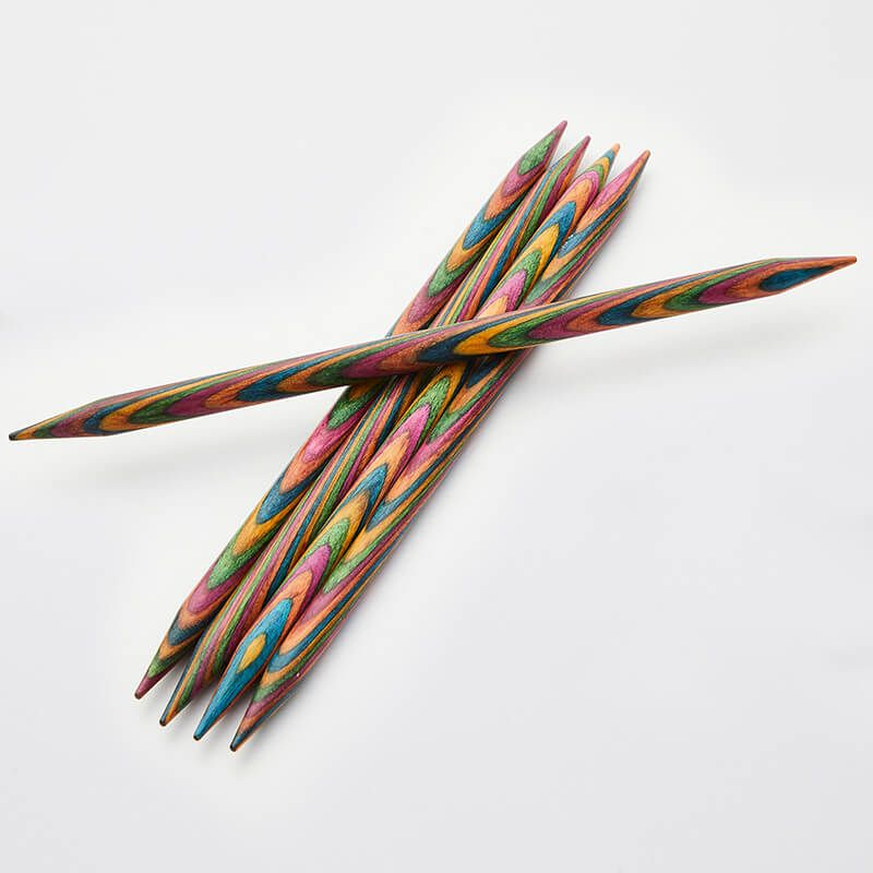 20110 Спицы для вязания носочные деревянные 4,5 мм х 20 см Symfonie Wood KnitPro  #1