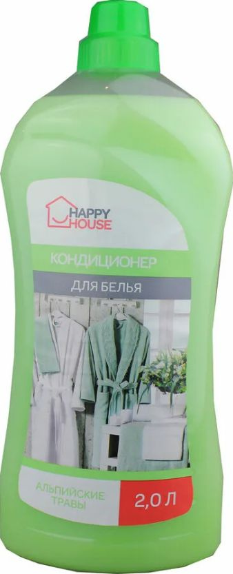 Romax Happy House Кондиционер для белья Альпийские травы 2 л на 40 стирок  #1