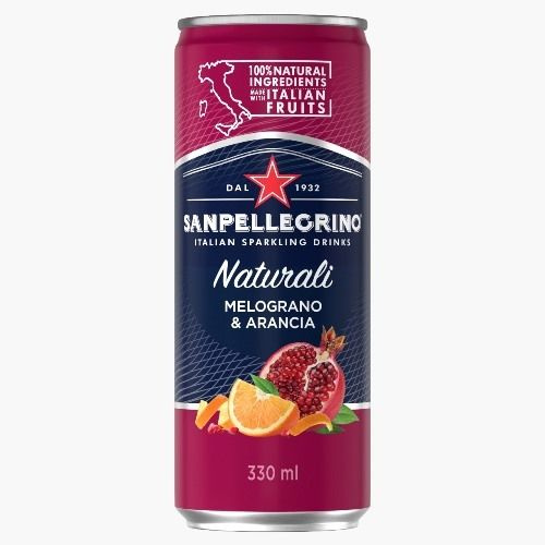 Напиток газированный Sanpellegrino(Сан Пеллегрино) с соком граната и апельсина, 0,33 л х 6 шт  #1