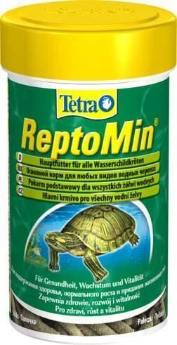 Корм для черепах водных Tetra / Тетра ReptoMin сухой, гранулы 250мл /ежедневный рацион / зоотовары  #1