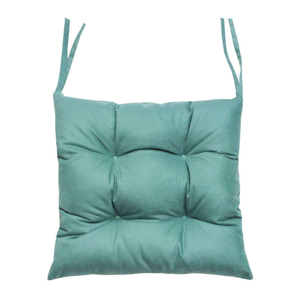 Подушка для сиденья МАТЕХ ARIA LINE 40х40 см. Цвет светло-зеленый, арт. 59-776  #1
