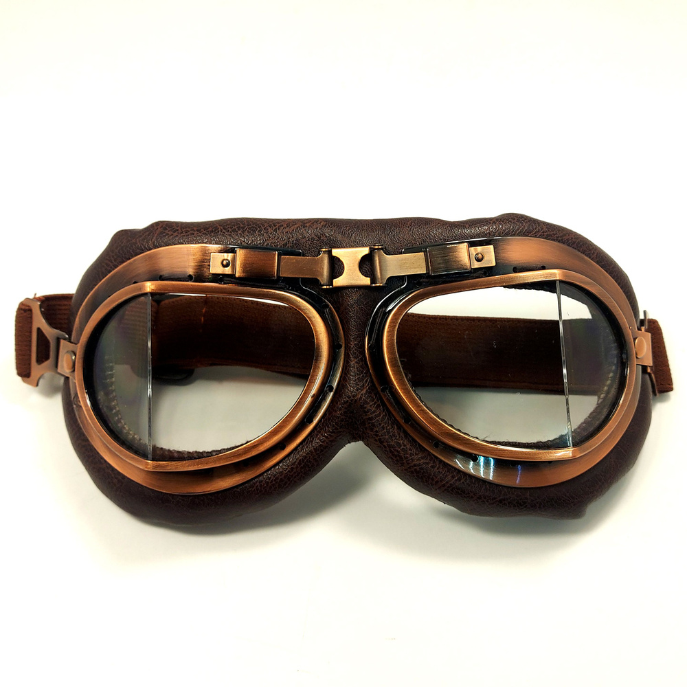 Защитные очки для мото- и велоспорта с прозрачными линзами  #1