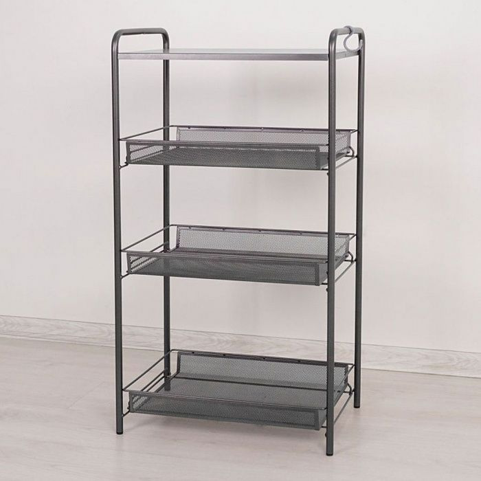 ЗМИ Этажерка "Ладья 34С" (LADYA 34С STORAGE RACK) (Графит) Э558 ГР #1