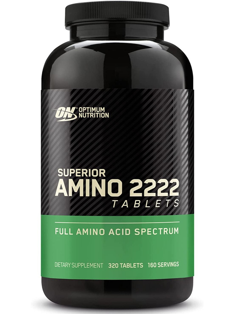 Аминокислоты OPTIMUM NUTRITION Superior Amino 2222 Tabs 320 таблеток, Нейтральный  #1