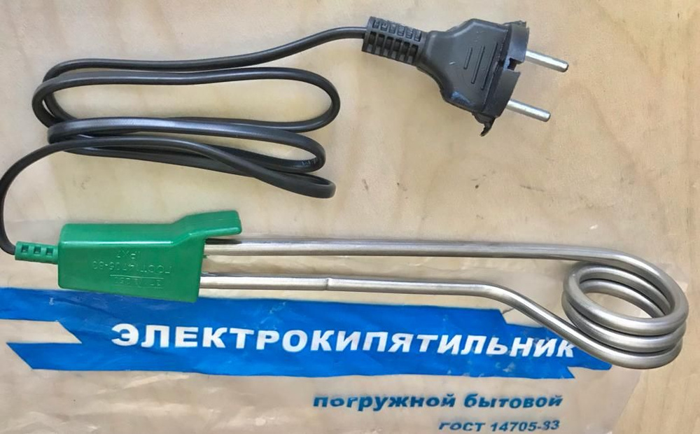 Кипятильник электрический погружной 1кВт , 220V ГОСТ #1