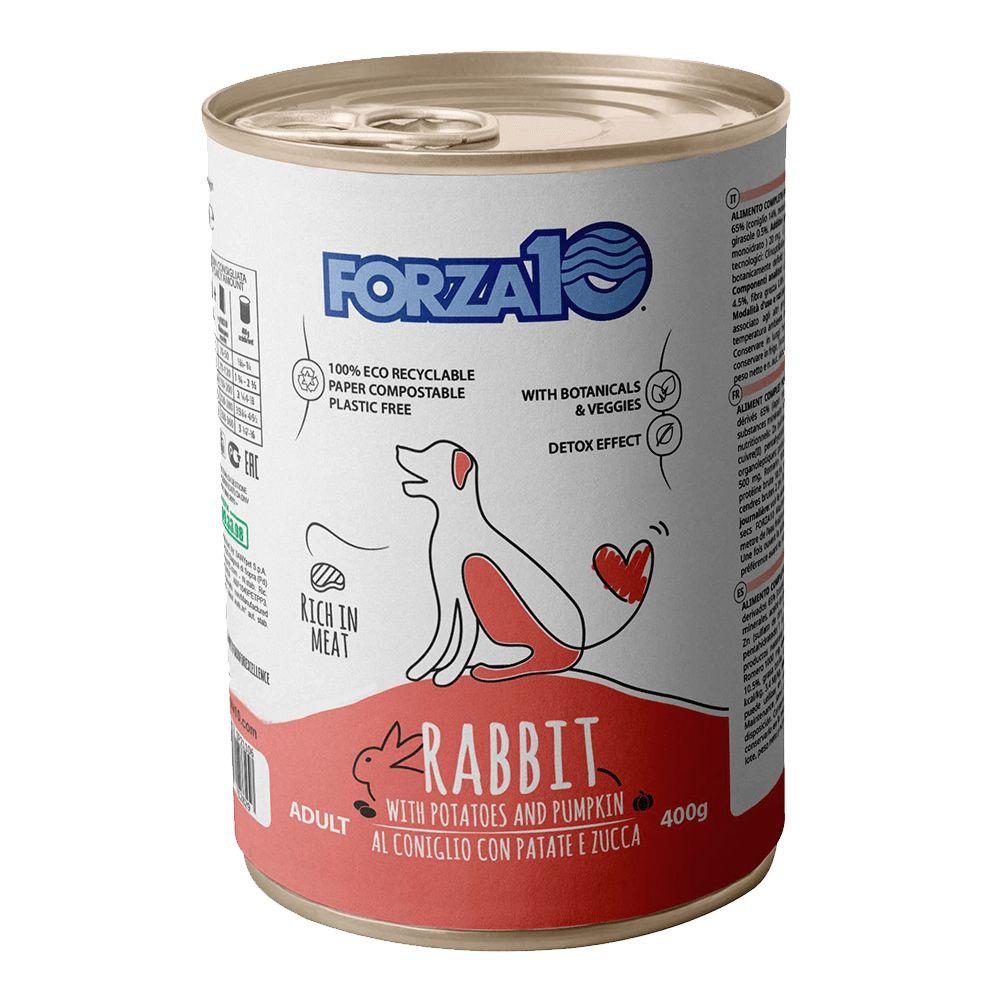 Корм с кроликом, картофелем и тыквой Forza 10 Maintenance RABBIT 0,4 кг  #1