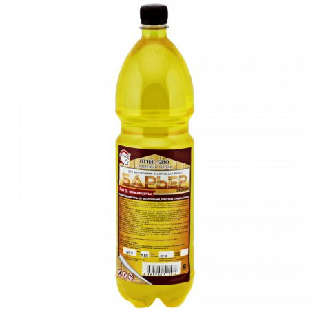 Огнебиозащита 2-й группы для древесины Барьер-Эконом, сосна (желтый), бутылка ПЭТ 1.65 кг  #1