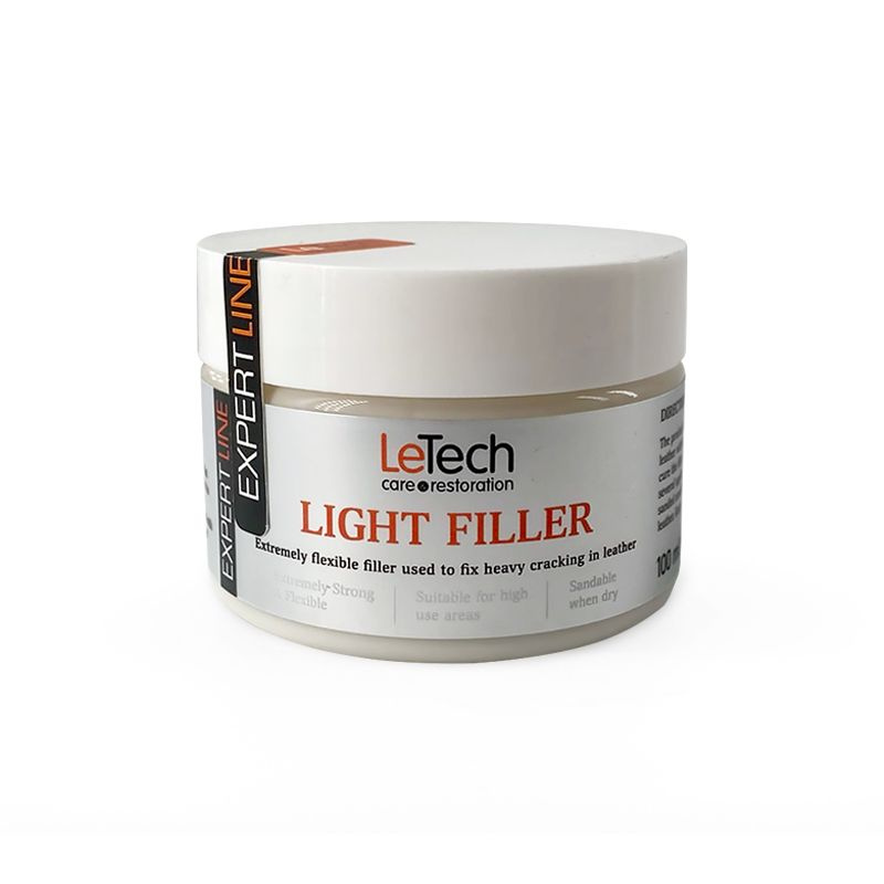 LeTech Expert Line Leather Light Filler Жидкий состав для ремонта кожи, 100мл.  #1