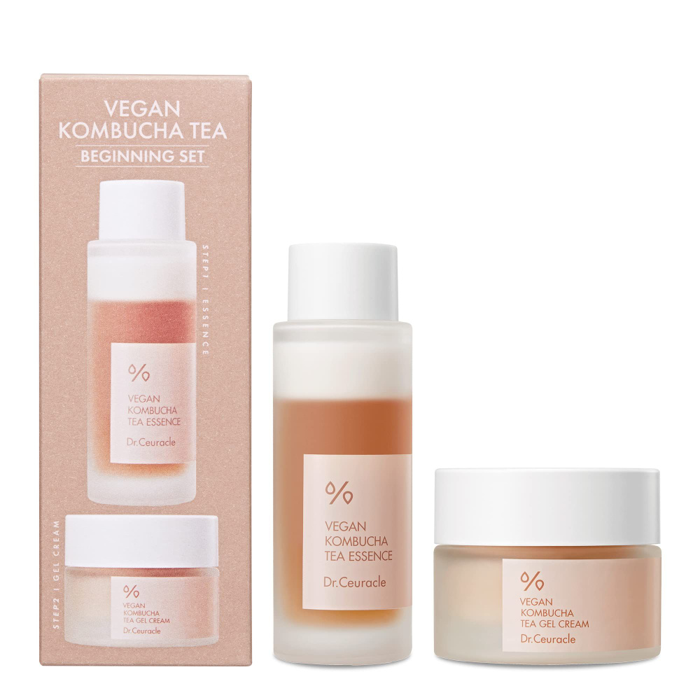 Dr.Ceuracle Набор комбучи для начинающих Vegan Kombucha Tea Beginning Gift Set 30g+50ml  #1