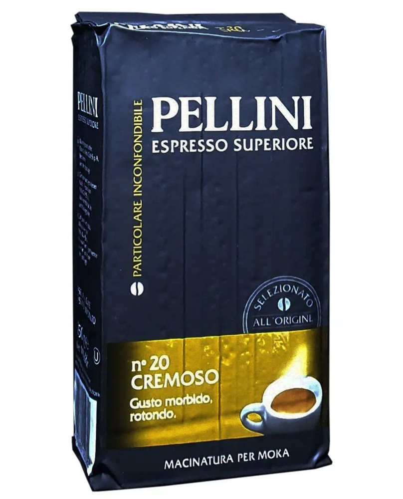 Кофе молотый Pellini Espresso Cremoso 250 г #1