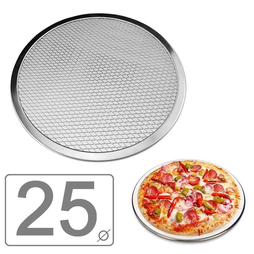Kitchenway Форма для пиццы, Круглая, 25 см x 25 см, 1 шт #1