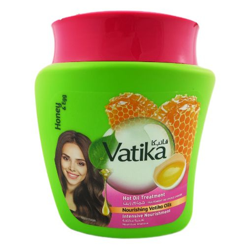 Dabur Vatika Маска для волос ИНТЕНСИВНОЕ ПИТАНИЕ Мед и яйцо, Дабур Ватика, 500 г.  #1