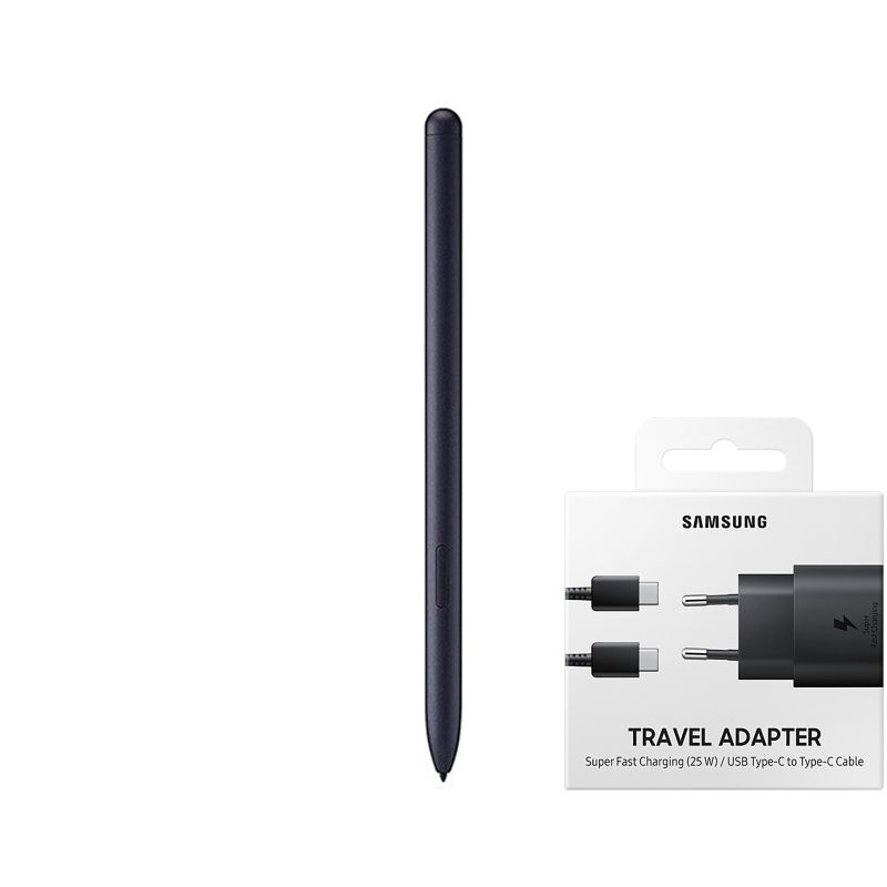 Стилус для планшета Электронное перо Samsung S Pen Tab S9/S9+/S9 UItra,Черный (EJ-PX710)(простая упаковка)+25W #1