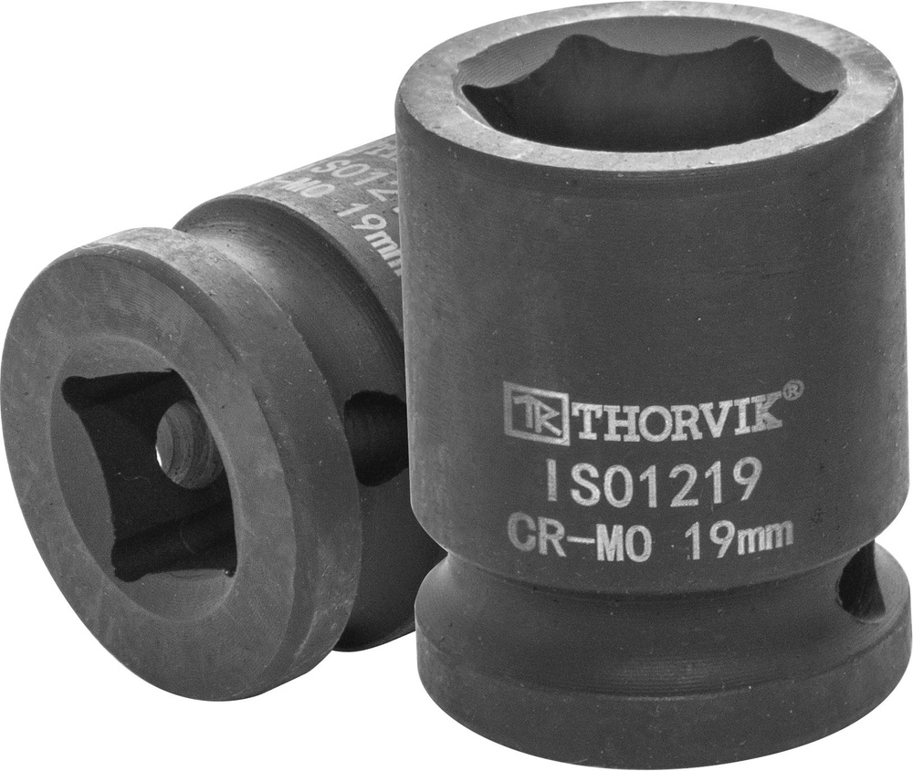 Головка торцевая ударная 1/2"DR, 19 мм, IS01219, Thorvik #1