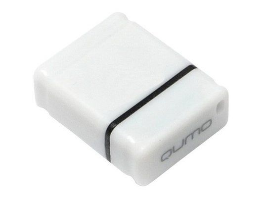 Флешка 8Gb QUMO Nano White USB 2.0 (QM8GUD-NANO-W) #1