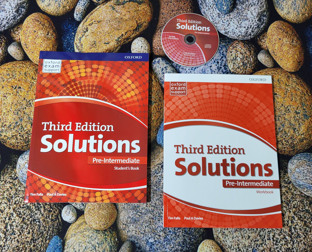 Solutions Pre Intermediate, Third Edition, 3rd Edition, Учебник - Student's Book +Workbook - Рабочая #1