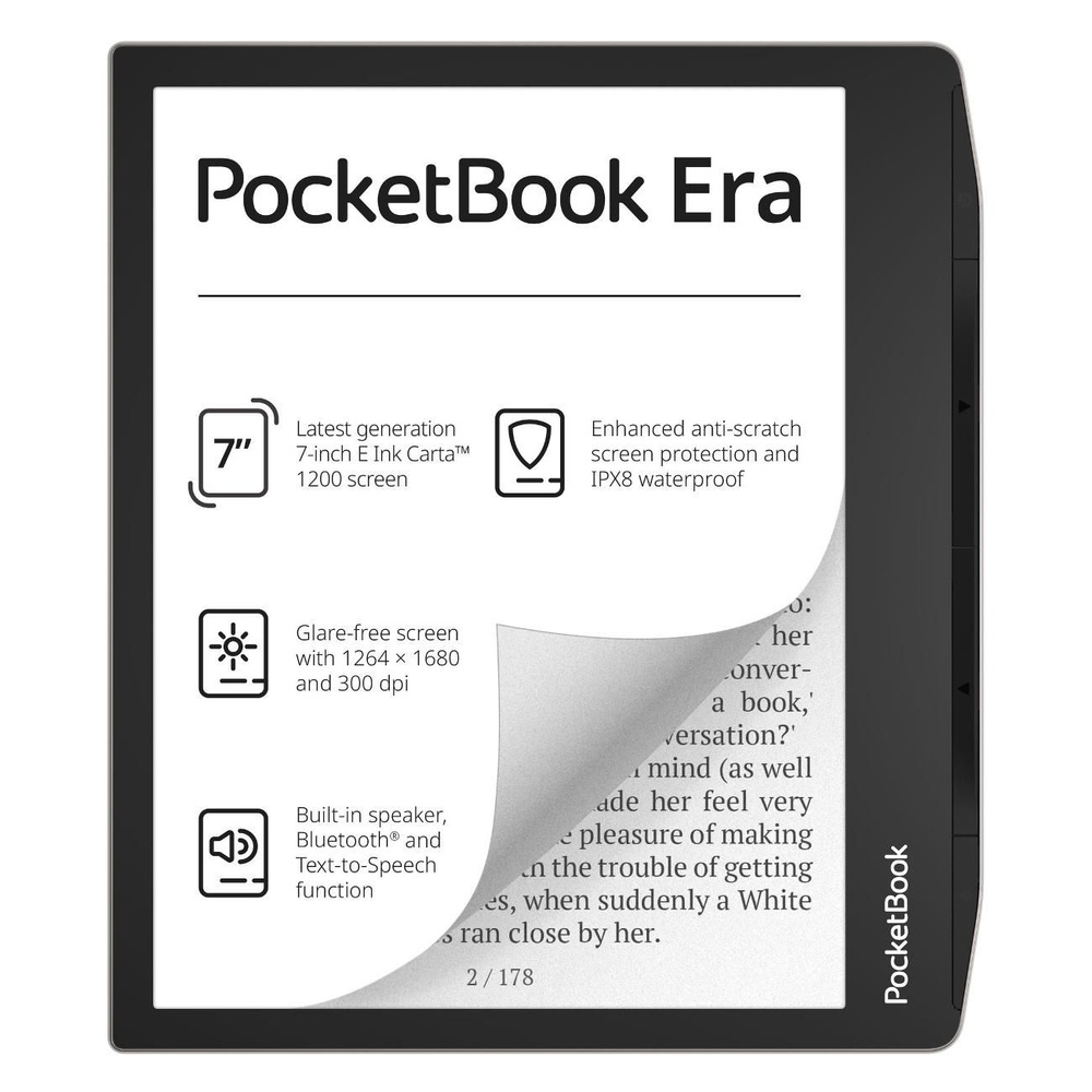 Электронная книга PocketBook 700 Era Stardust Silver (PB700-U-16-WW) #1