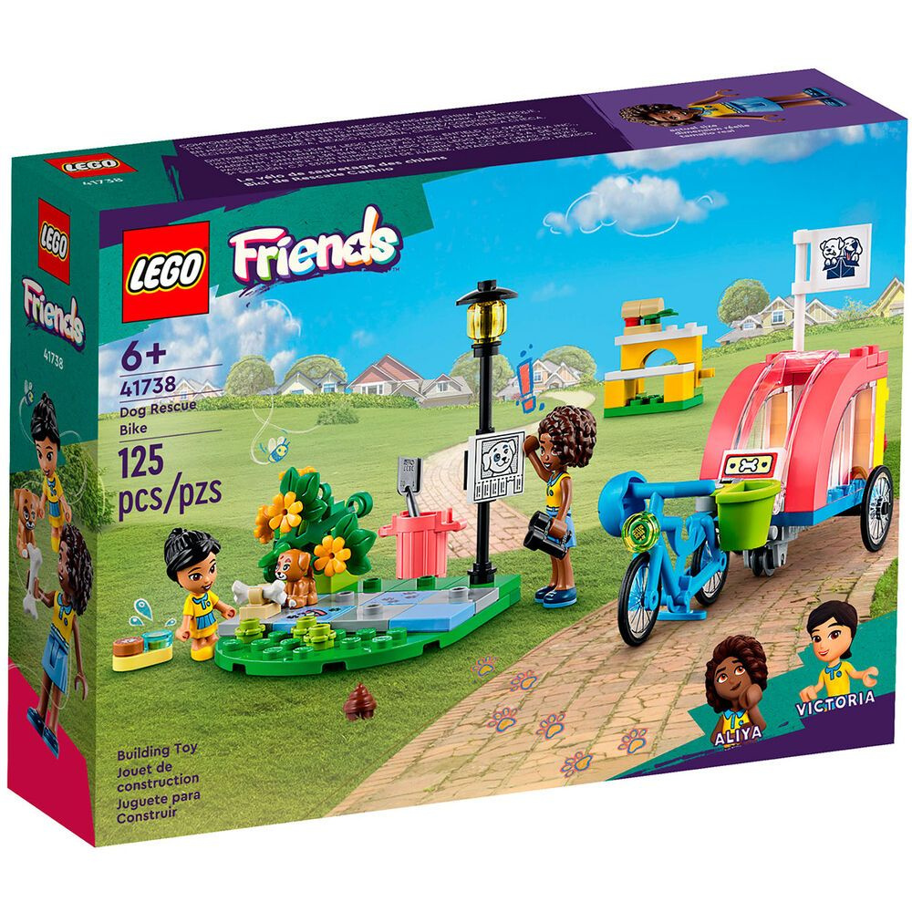 LEGO Friends Спасательный велосипед для собак 41738 #1