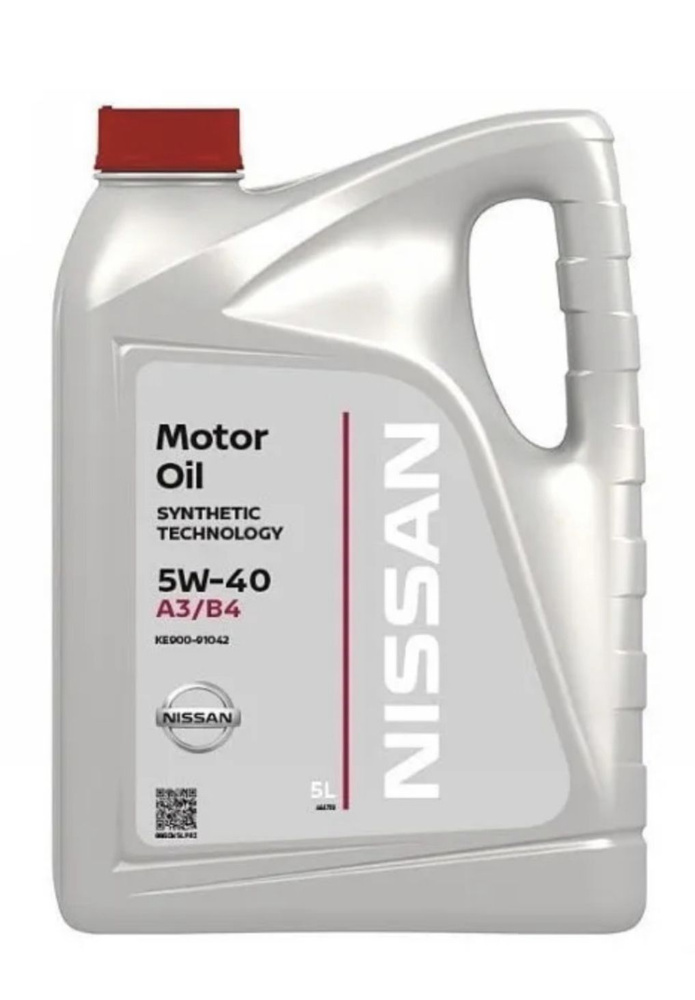 Масло моторное Nissan 5W-40 Синтетическое - купить в интернет-магазине ...