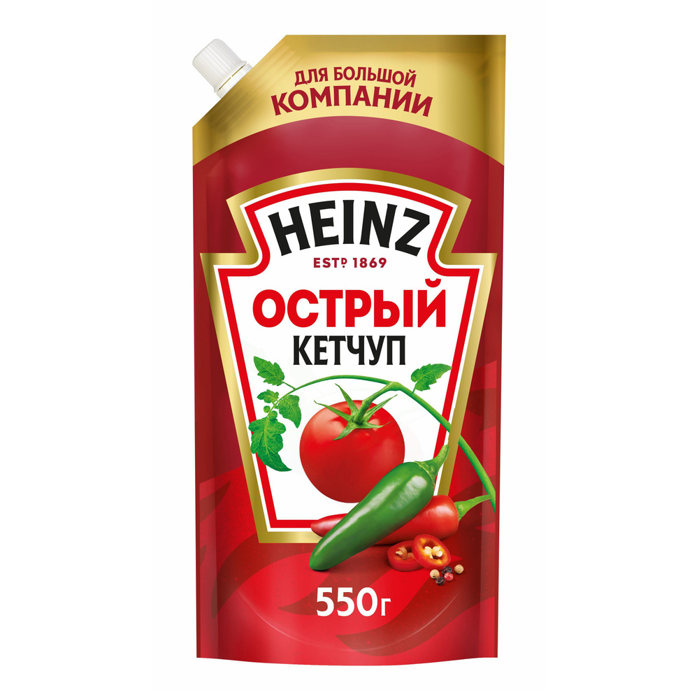 Кетчуп Heinz Острый 550 г #1