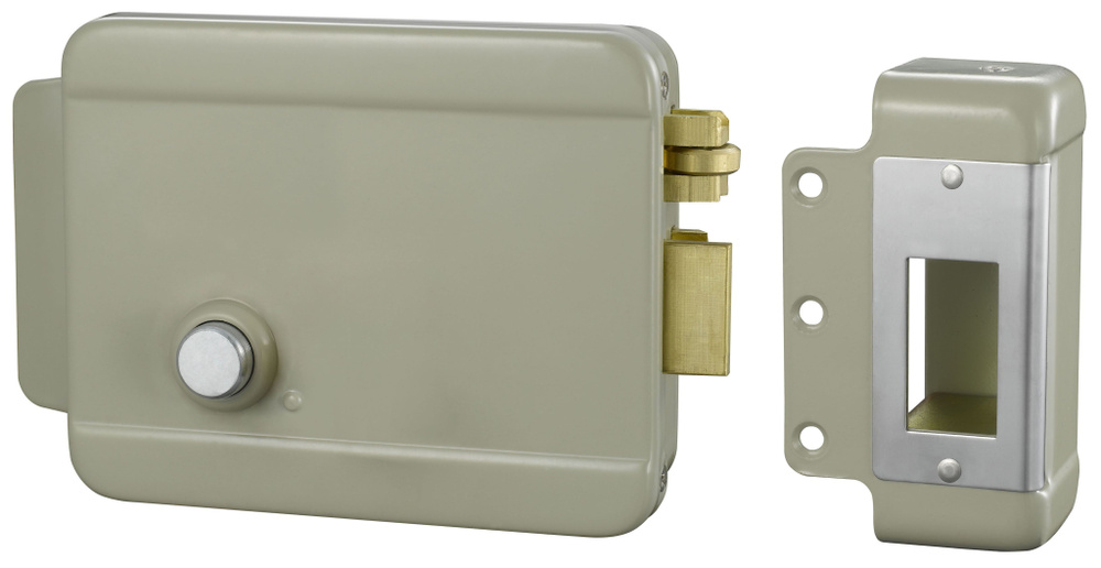 ST-RL073SI-GR Накладной электромеханический замок на калитку - купить с ...