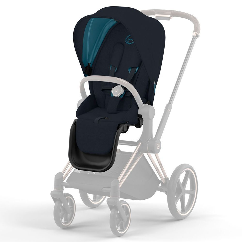 Cybex набор чехлов Seat Pack для прогулочного блока Priam IV, цвет Midnight Blue Plus темно-синий  #1