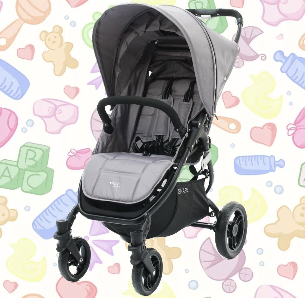 Коляска прогулочная Valco Baby Snap 4 Cool Grey #1