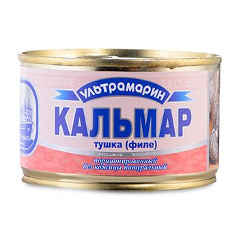 Кальмар филе без кожи, Ультрамарин , 240 г, Россия 1шт #1