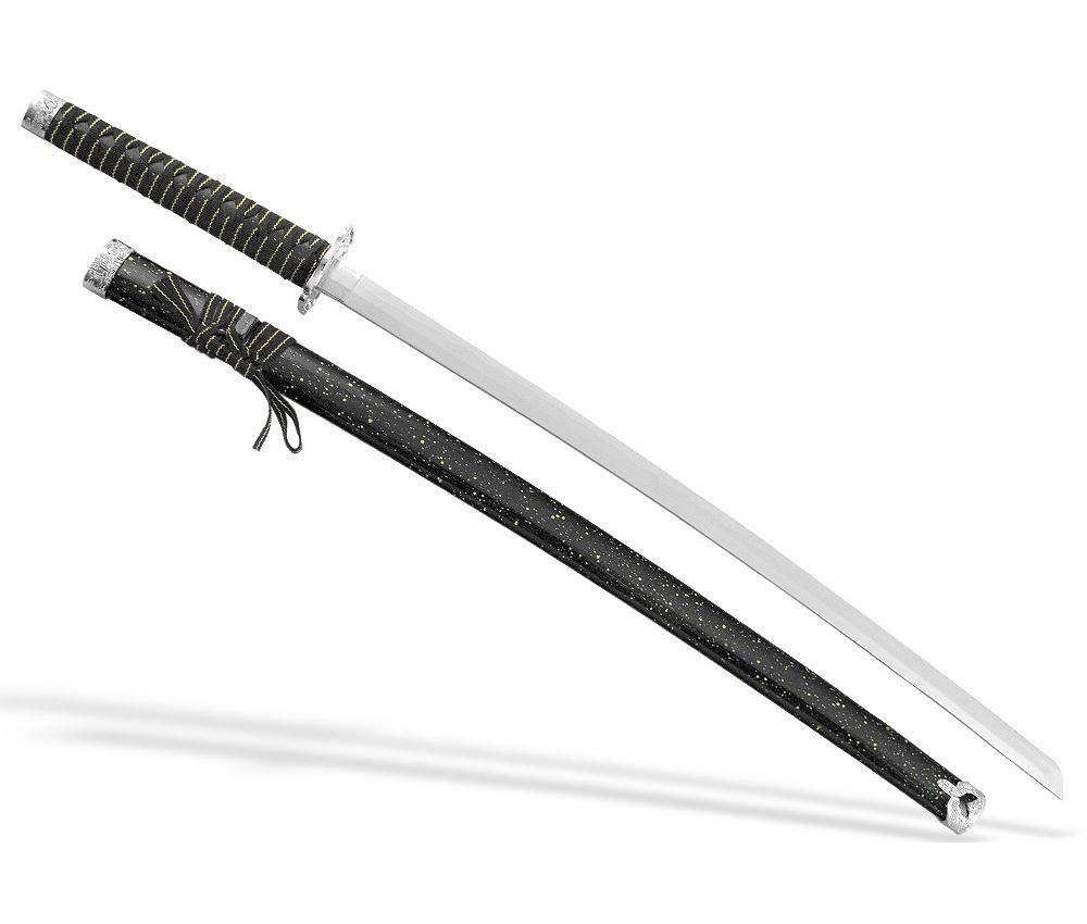 Самурайский меч Катана (ножны черный мрамор) #1