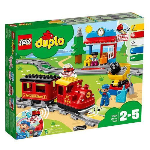 Конструктор Lego 10874 Duplo Поезд на паровой тяге #1