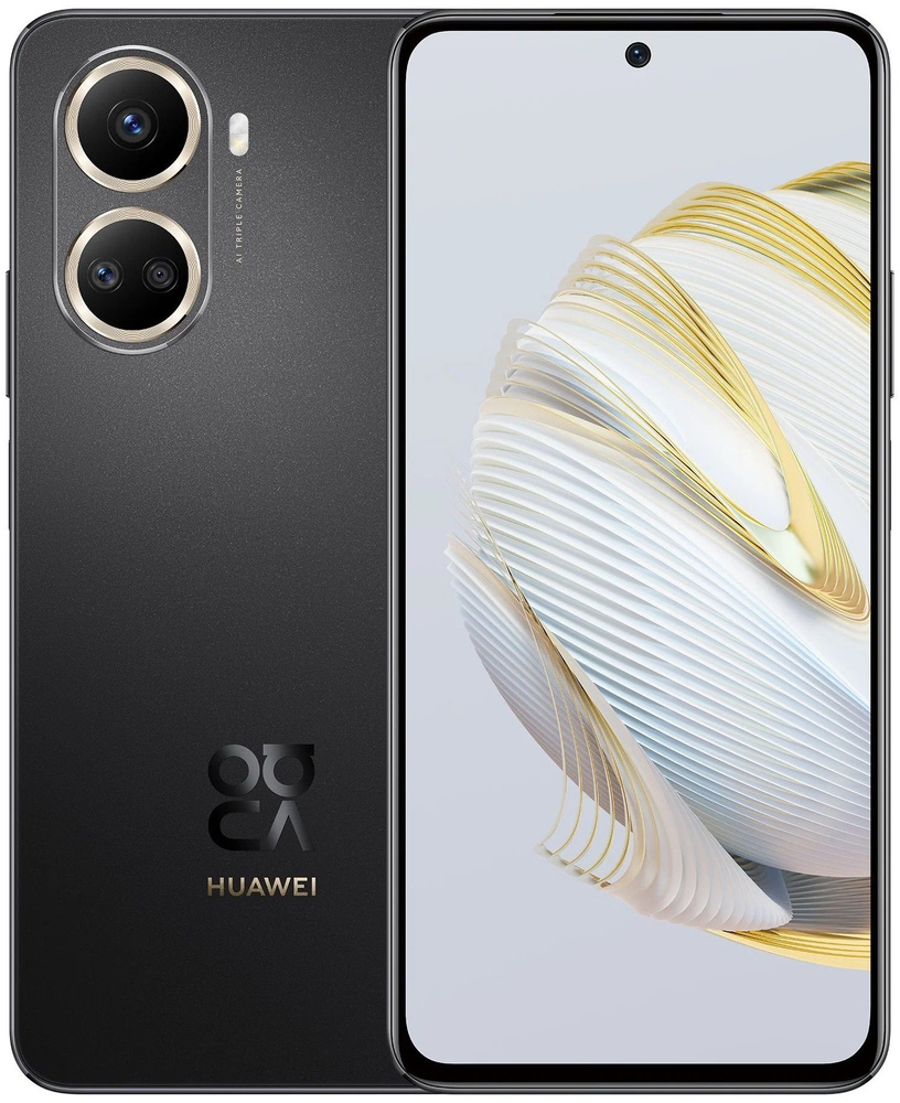 HUAWEI Смартфон nova 10 se 8/128 ГБ, черный #1