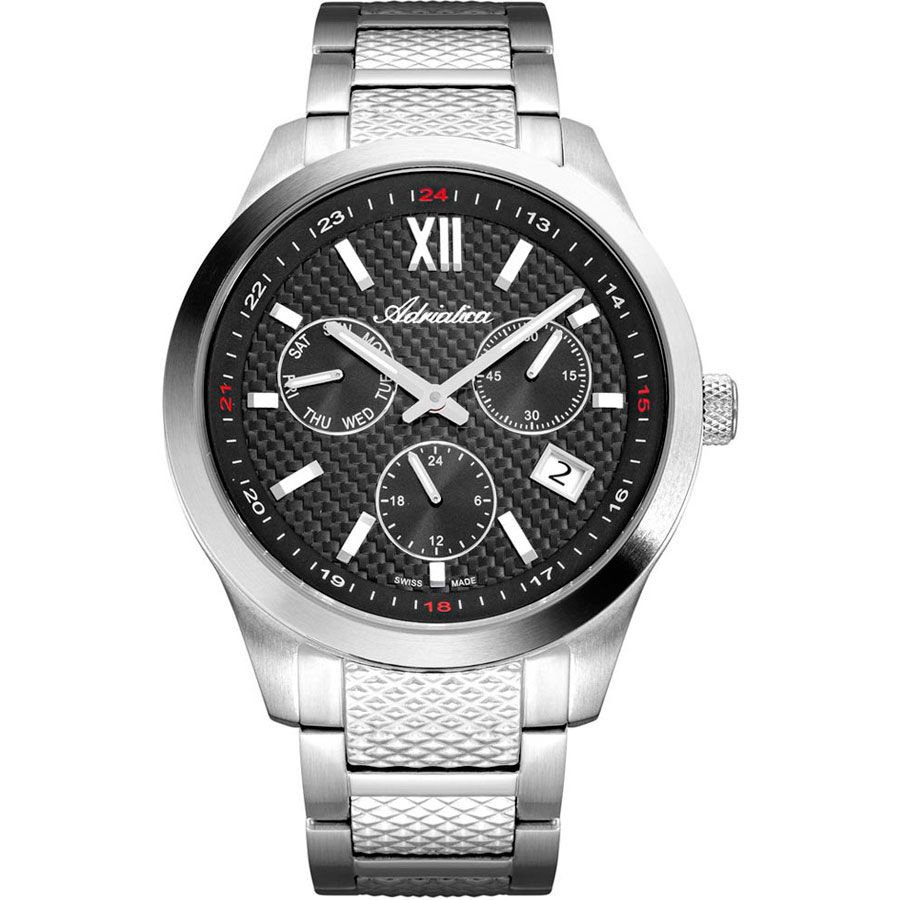 Мужские наручные часы Adriatica 8324.5167QF - купить с доставкой по ...